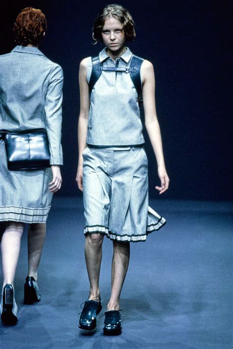 1999 prada|Prada fashion shows.